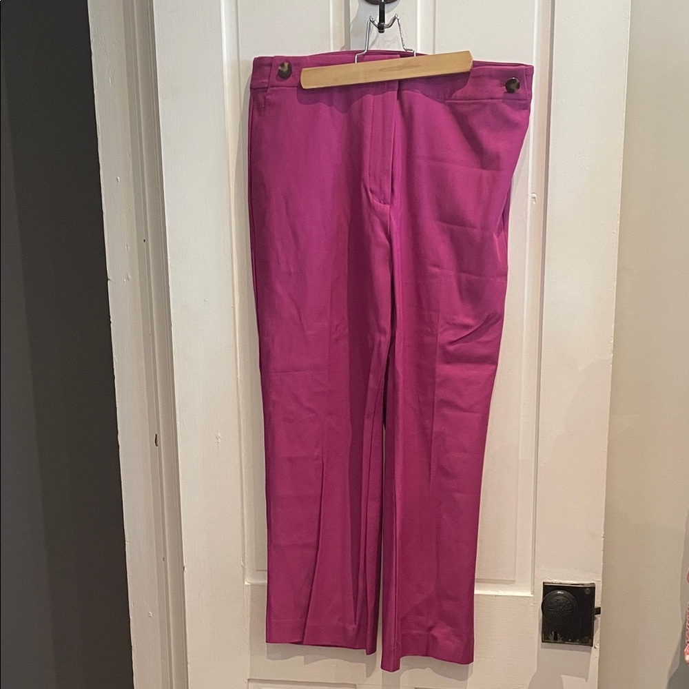 Ann Taylor Women's Pants - Fuchsia